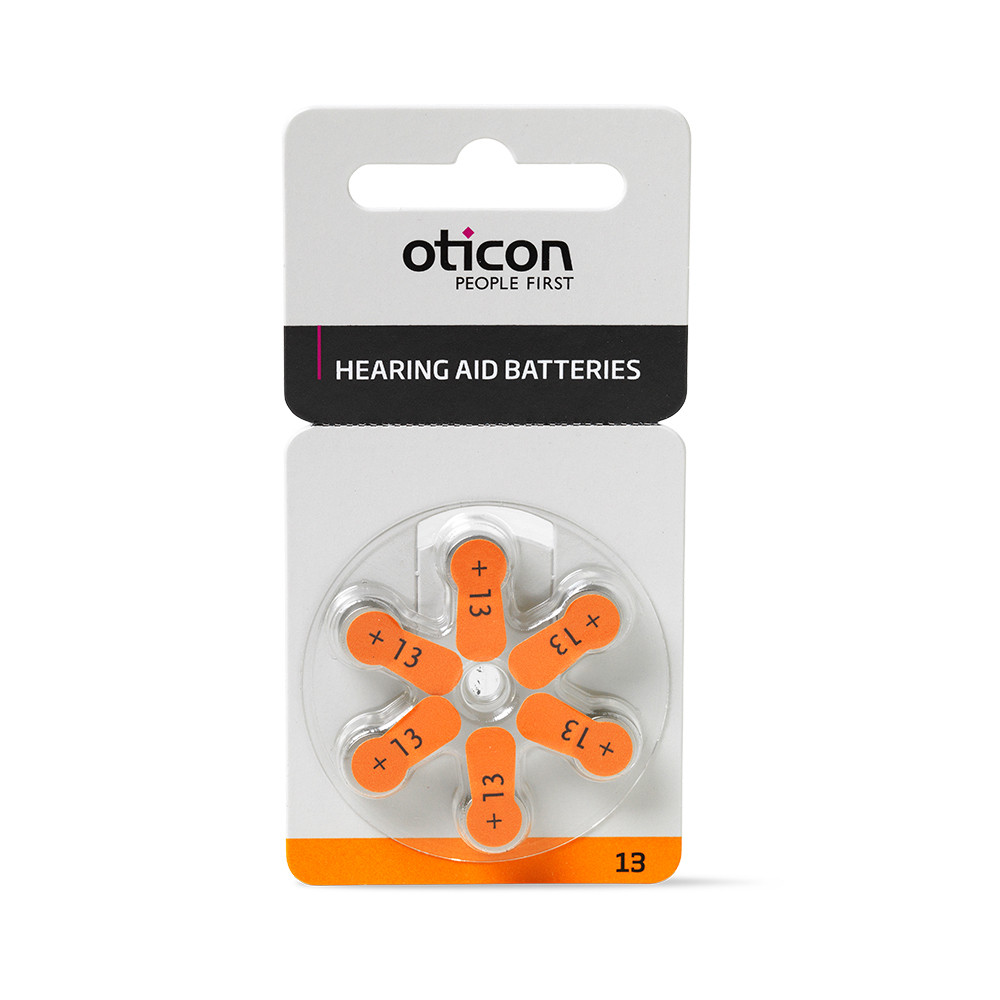 Oticon Z22a Rechargeable Hearing Aid Battery + Door Removal Tool – Made In Denmark
