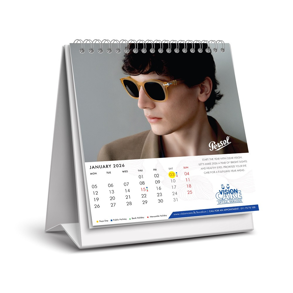 Vision Care Calendar 2026